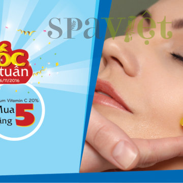 Sỡ hữu Serum Vitamin C 20% 360 độ với giá cực SỐC cho Spa