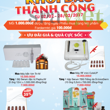 “Đại tiệc” khuyến mãi tháng 2 tại Viên Mỹ