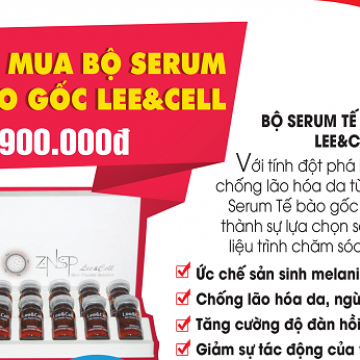 QUÀ SỐC CÓ 1-0-2: Mua Serum Tế bào gốc, tặng ngay máy xăm và bắn kim