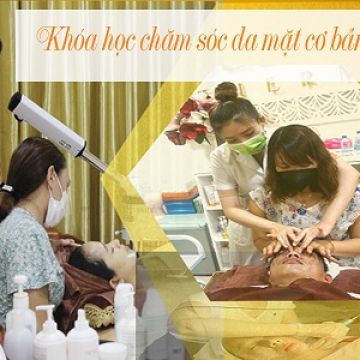 Khóa học Chăm sóc da mặt cơ bản